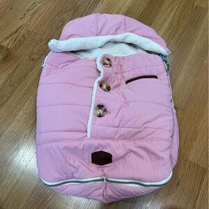 NEW NEVER USED Pink Baby Stroller Footmuff!